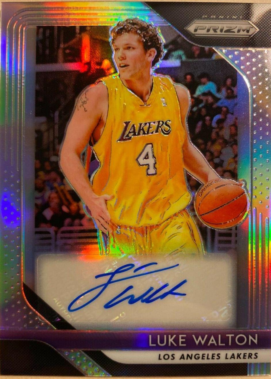Luke Walton [Silver Prizm] #SLWT