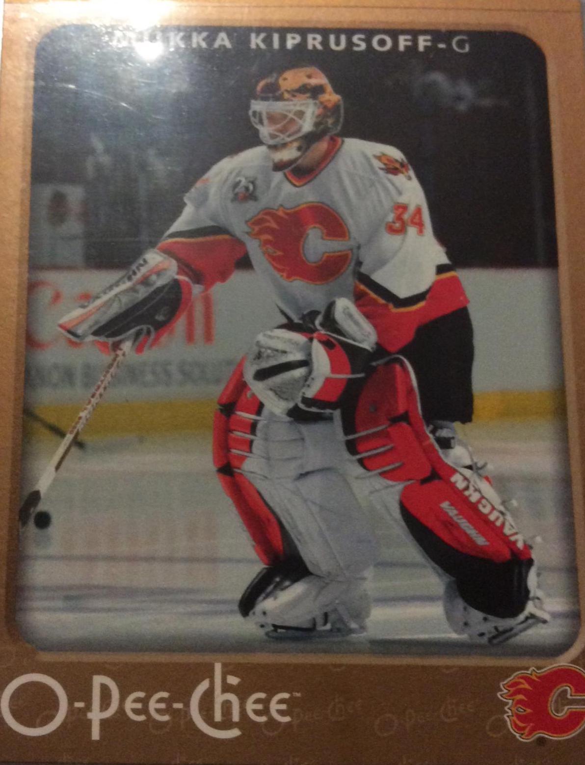 Mikka Kiprusoff #71 Hockey Cards 2006 O Pee Chee