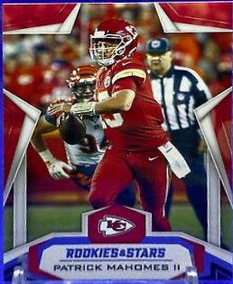 Patrick Mahomes II #31 Football Cards 2019 Panini Rookies & Stars
