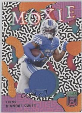 D'Andre Swift #MO-4 Football Cards 2022 Panini Donruss Elite Moxie