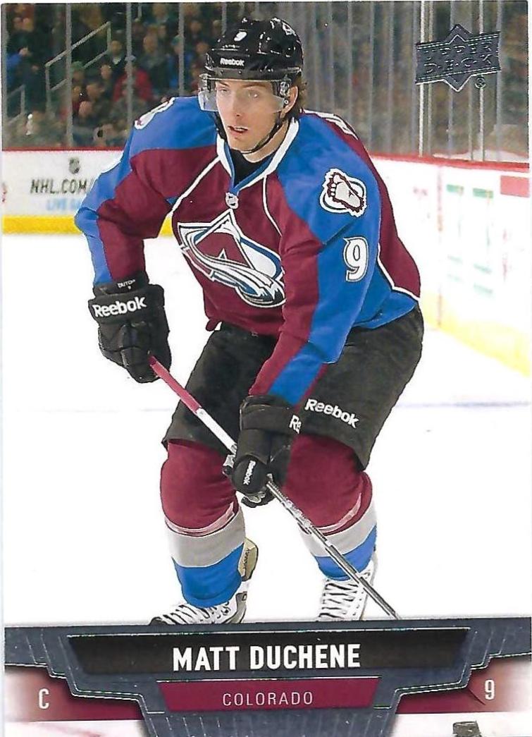 Matt Duchene #147 Hockey Cards 2013 Upper Deck