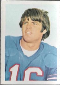 Dennis Shaw #42 Football Cards 1972 NFLPA Wonderful World Stamps
