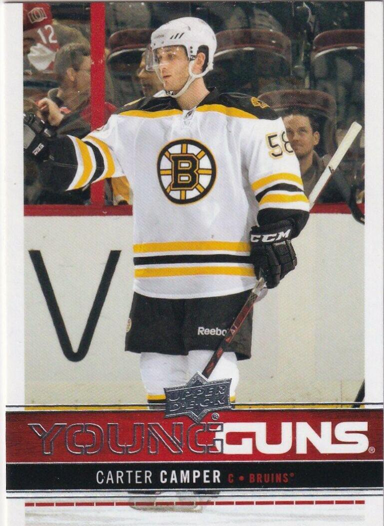 Carter Camper #202 Hockey Cards 2012 Upper Deck