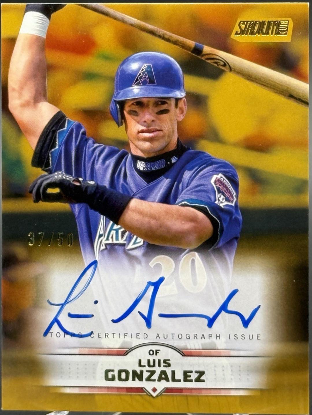 Luis Gonzalez [Gold] #SCBA-LGO