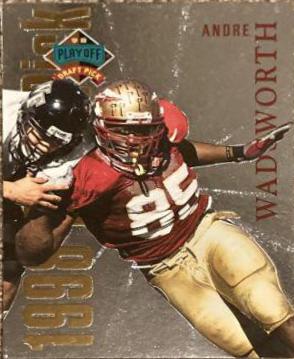 Andre Wadsworth #3 Football Cards 1998 Playoff Prestige Draft Picks