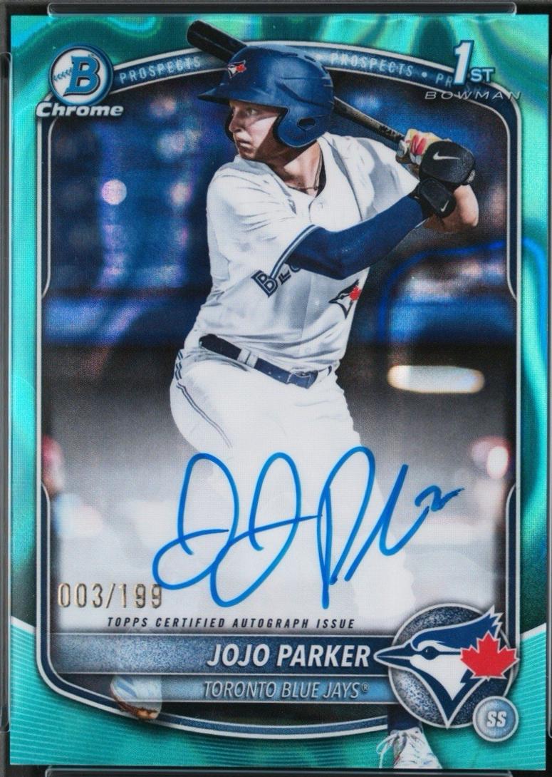 JoJo Parker [Aqua Lava Refractor] #CPA-JP