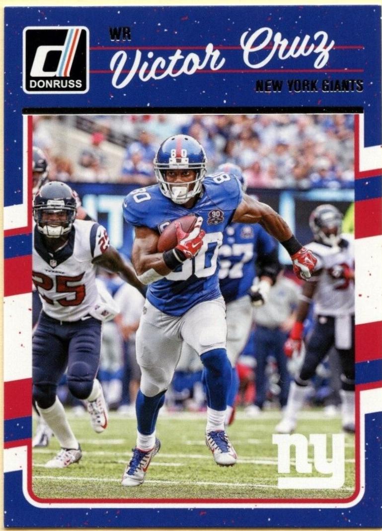 Victor Cruz #201 2016 Panini Donruss Football
