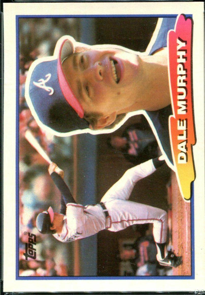 Dale Murphy #14 Baseball Cards 1988 Topps Big