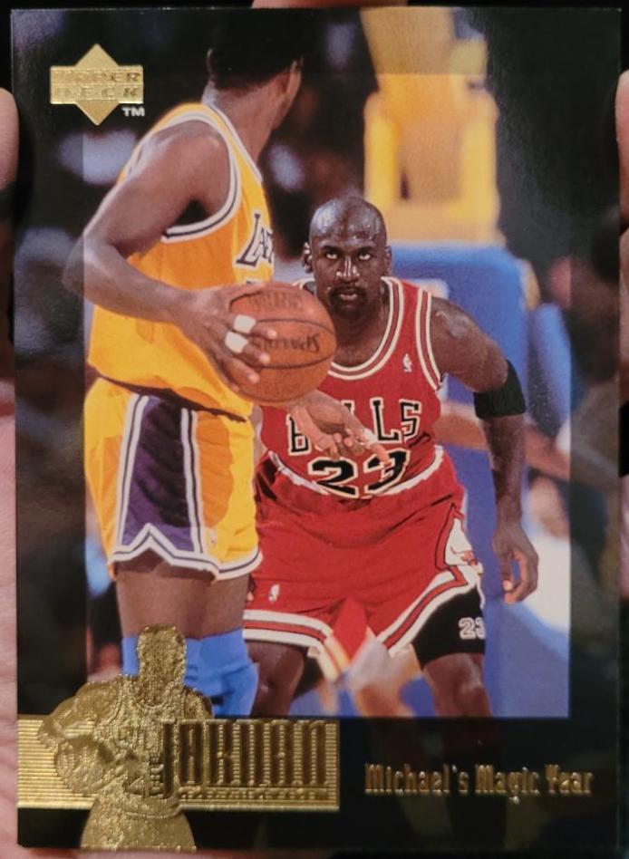 Michael Jordan #JC21 Basketball Cards 1996 Upper Deck Jordan Collection