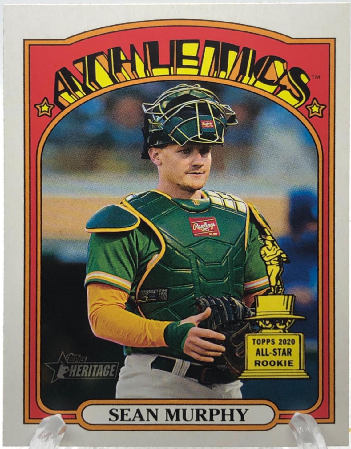 Sean Murphy #551 Baseball Cards 2021 Topps Heritage