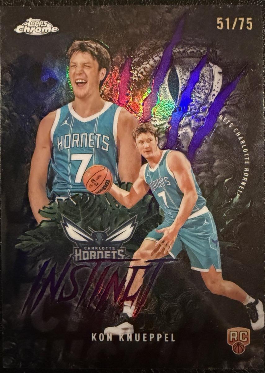 Kon Knueppel [Refractor Purple Geometric] #INS-14