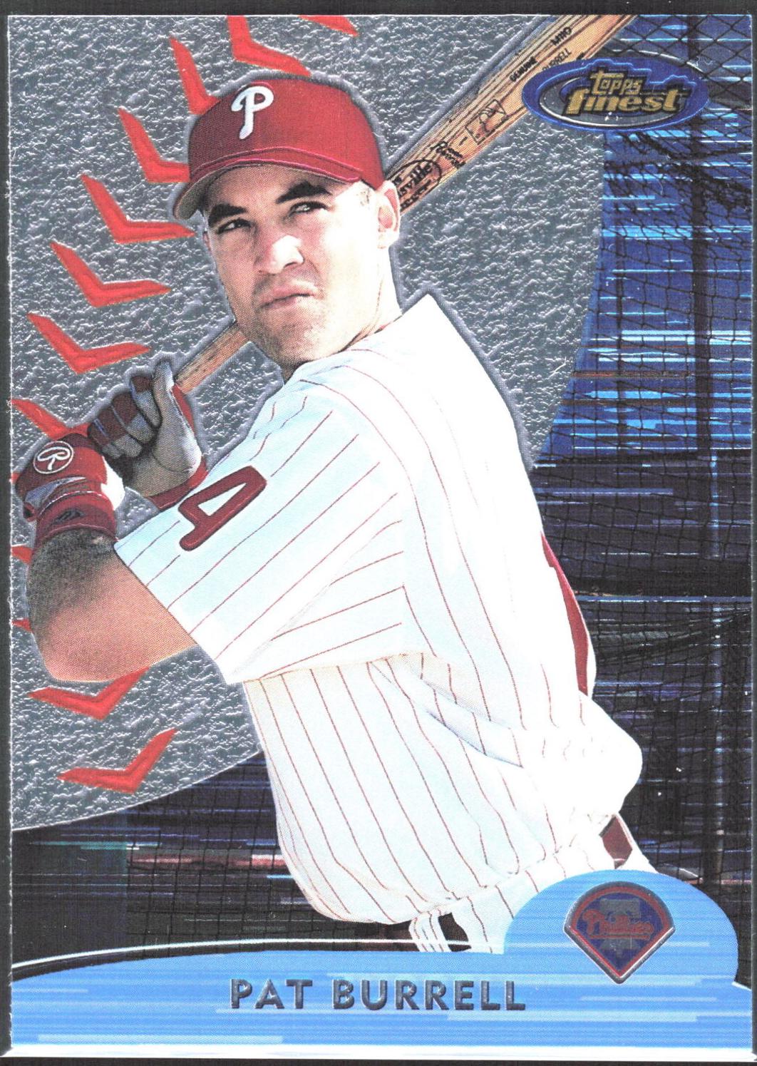 Pat Burrell #100 2000 Finest Baseball
