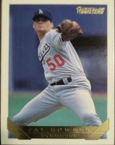 Jay Howell #311 Baseball Cards 1993 Topps Gold