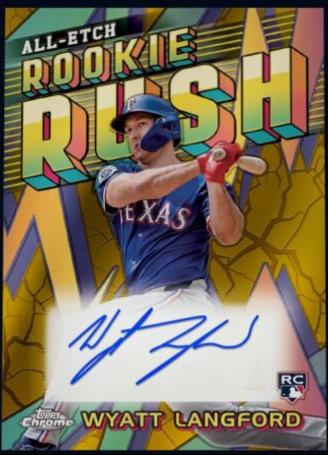 Wyatt Langford [Gold Refractor] #CURR-WL