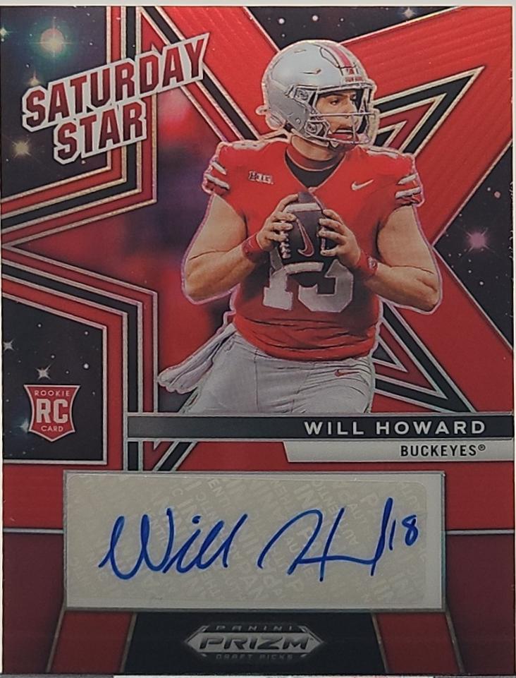 Will Howard [Red] #SSS-WHD