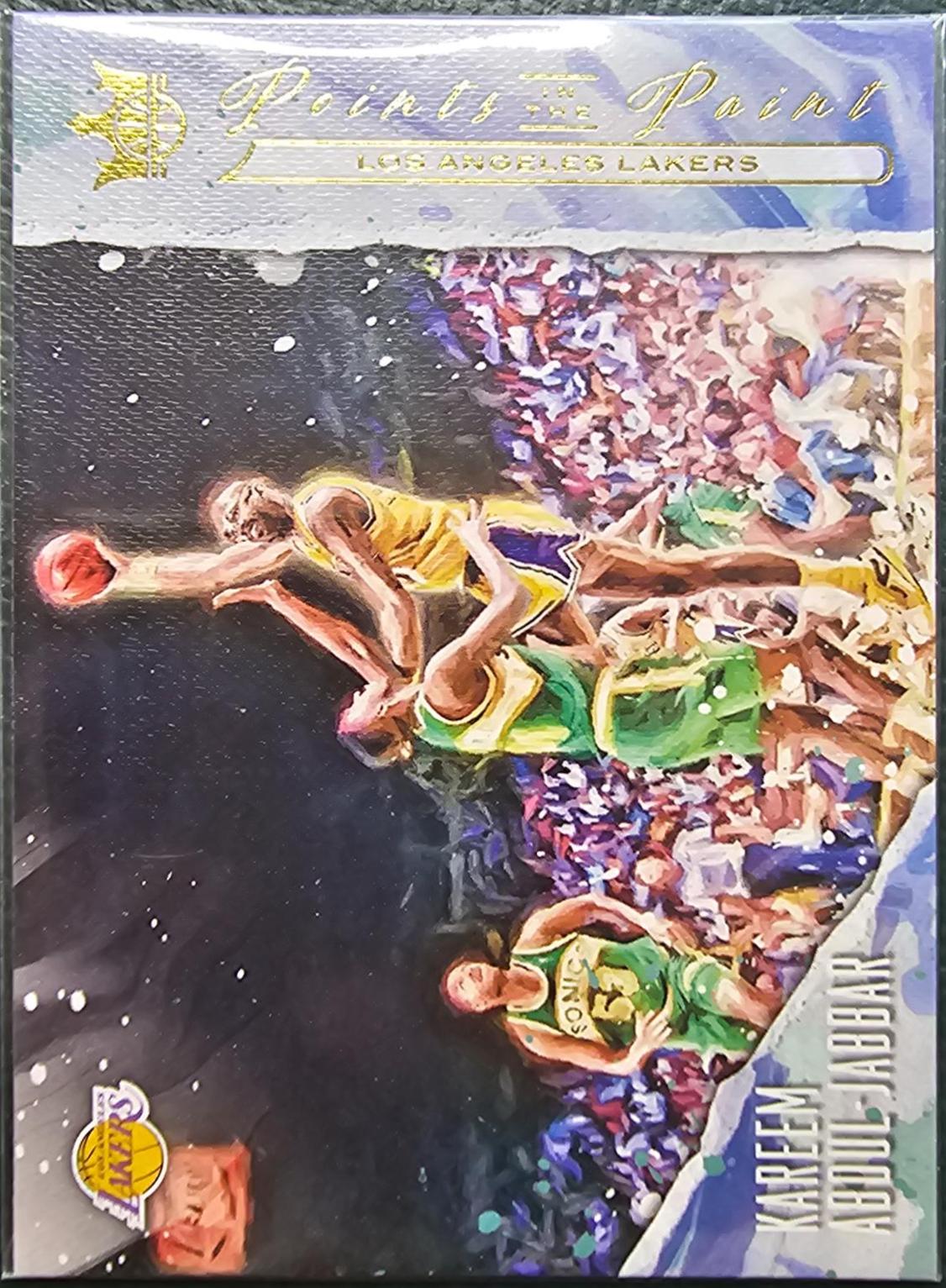 Kareem Abdul-Jabbar #22 Basketball Cards 2018 Panini Court Kings Points in the Paint