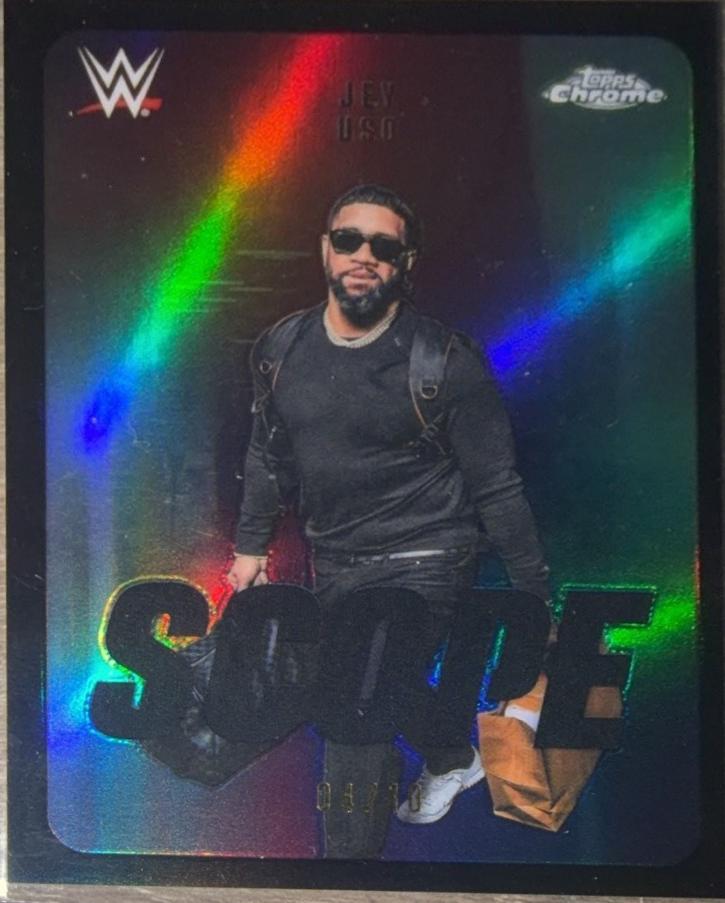 Jey Uso [Black Refractor] #SCO-8