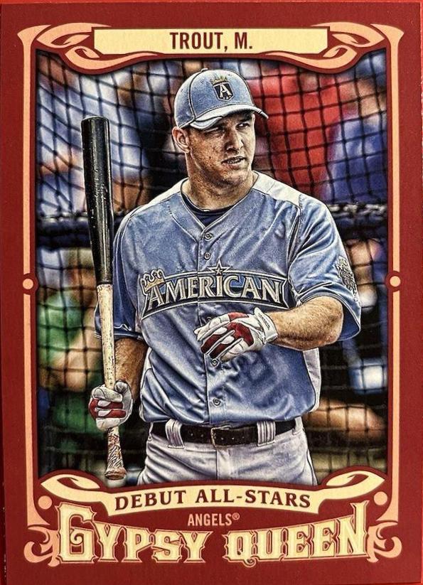 Mike Trout #AS-MT Baseball Cards 2014 Topps Gypsy Queen Debut All Stars
