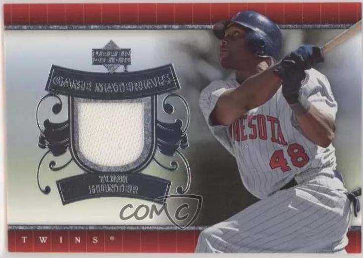 Torii Hunter #UD-HU Baseball Cards 2007 Upper Deck Game Materials