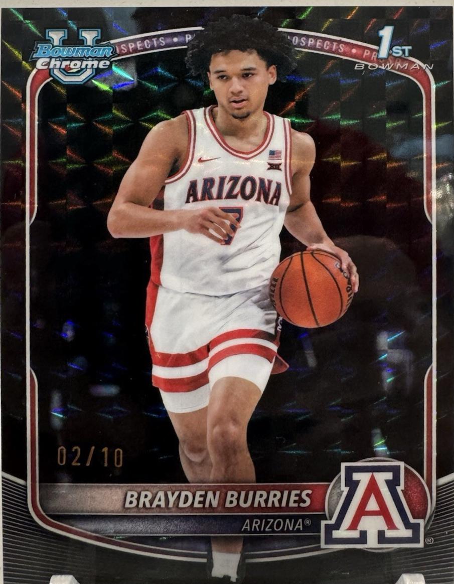 Brayden Burries [Black Refractor] #BCP-51