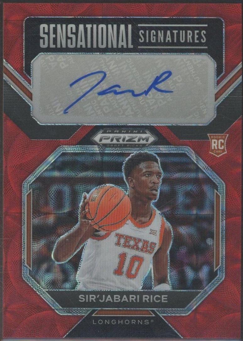 Sir'Jabari Rice [Choice Red] #SS-SJR