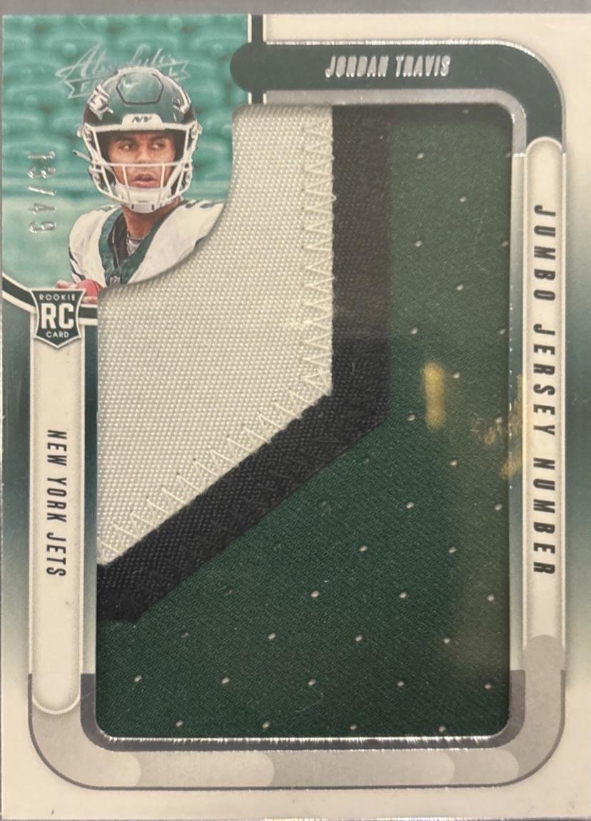 Jordan Travis #JJN-JTS Football Cards 2024 Panini Absolute Jumbo