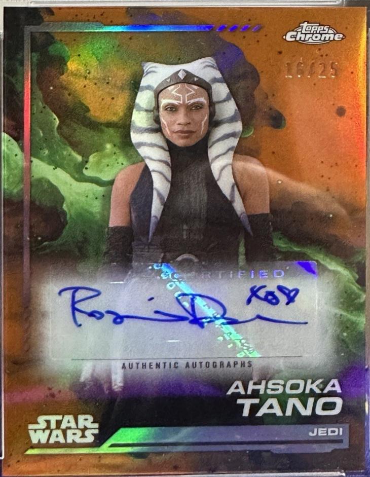 2025 Rosario Dawson [Orange] #A-RD