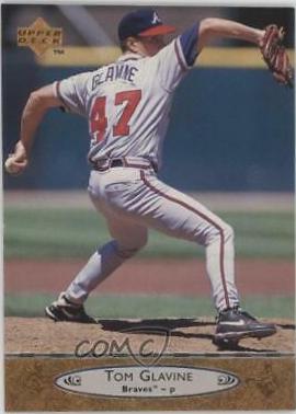 Tom Glavine #9 Baseball Cards 1996 Upper Deck