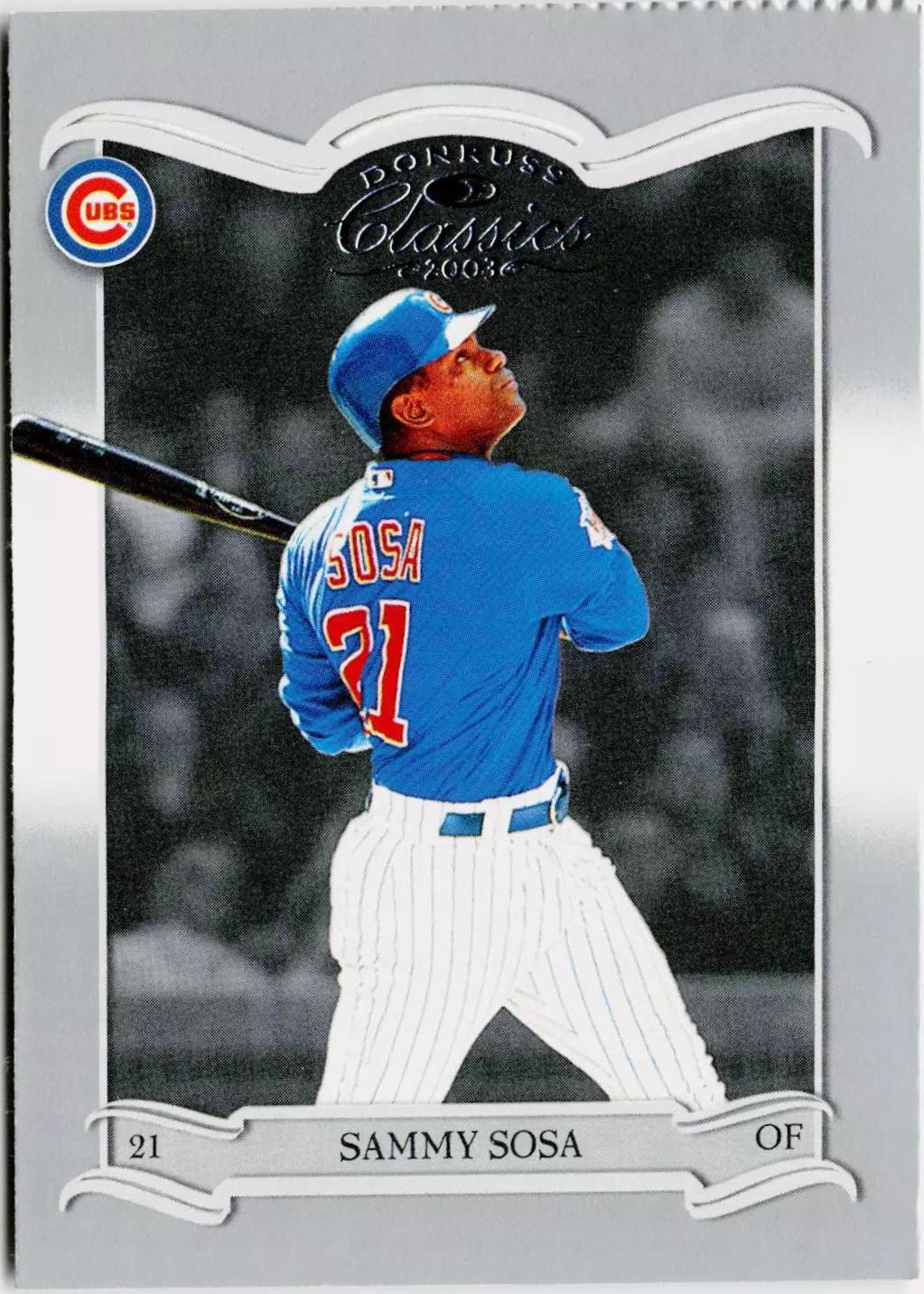 Sammy Sosa #65 Baseball Cards 2003 Donruss Classics