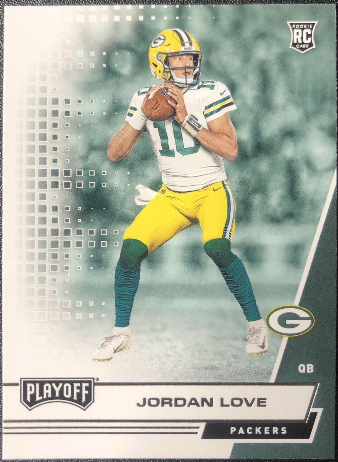 Jordan Love #204 Football Cards 2020 Panini Playoff