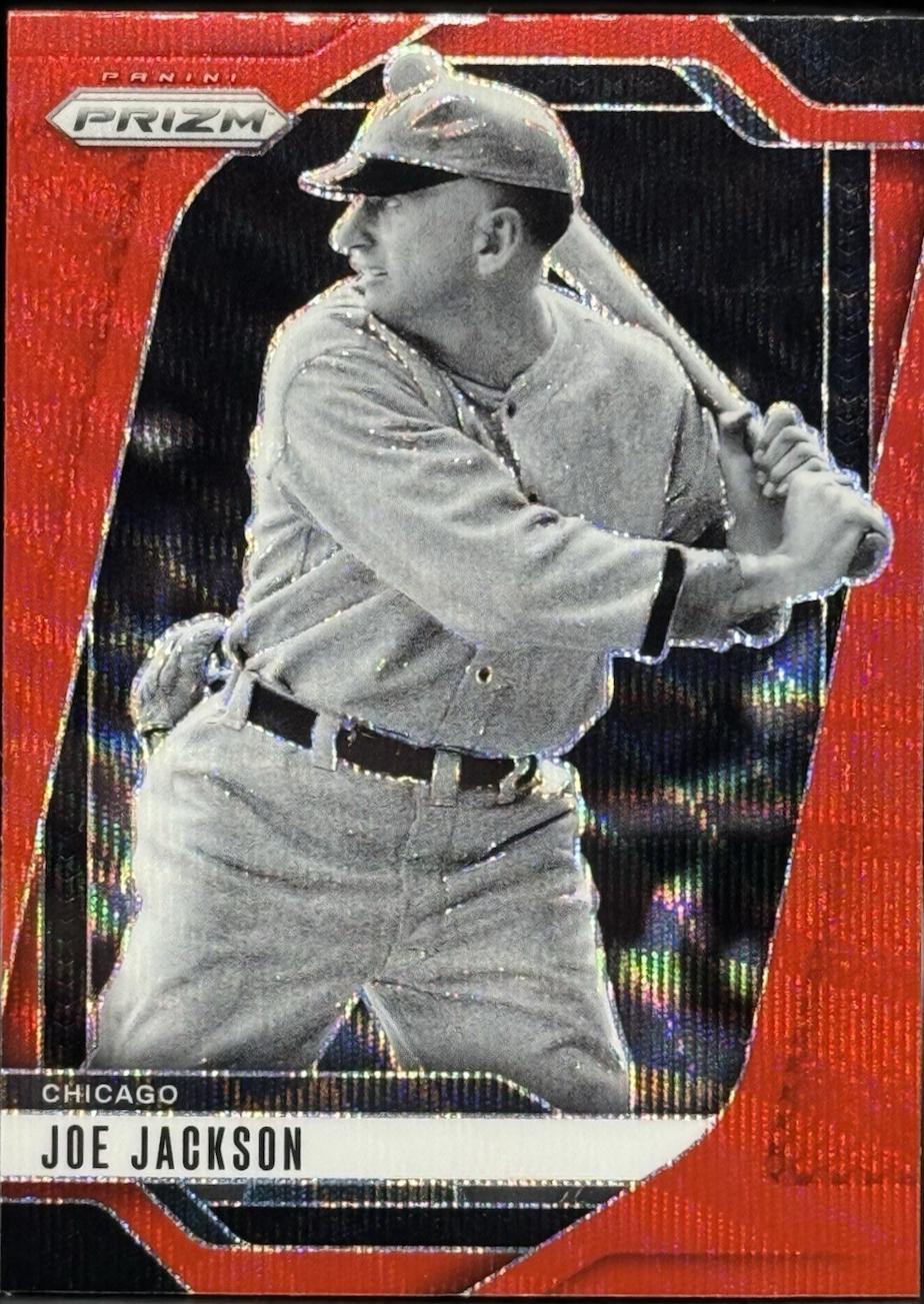 Joe Jackson [Ruby Wave Prizm] #94