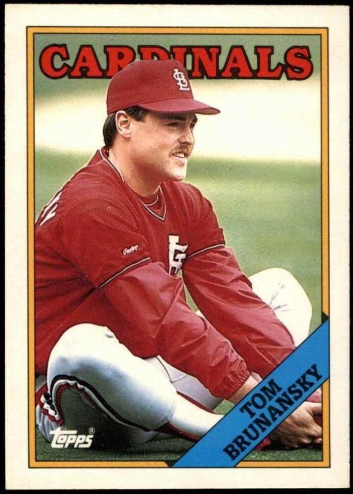 Tom Brunansky #20T Baseball Cards 1988 Topps Traded Tiffany