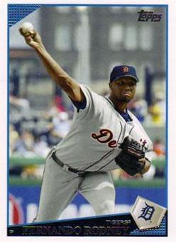 Fernando Rodney #DET10 Baseball Cards 2009 Topps Team Set Detroit Tigers