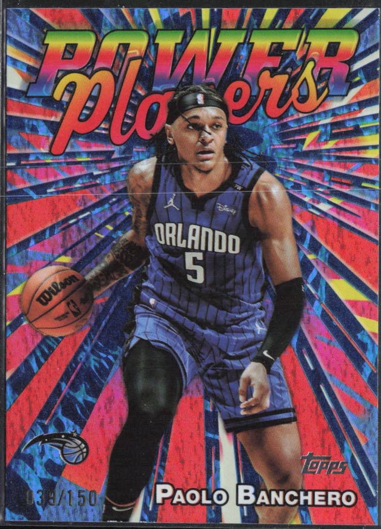 paolo banchero 2/10 シリ サインカード 2025-26 Topps Signature
