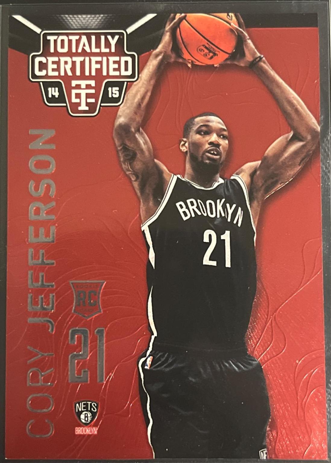 Cory Jefferson #177 2014-15 Panini Totally Certified Basketball