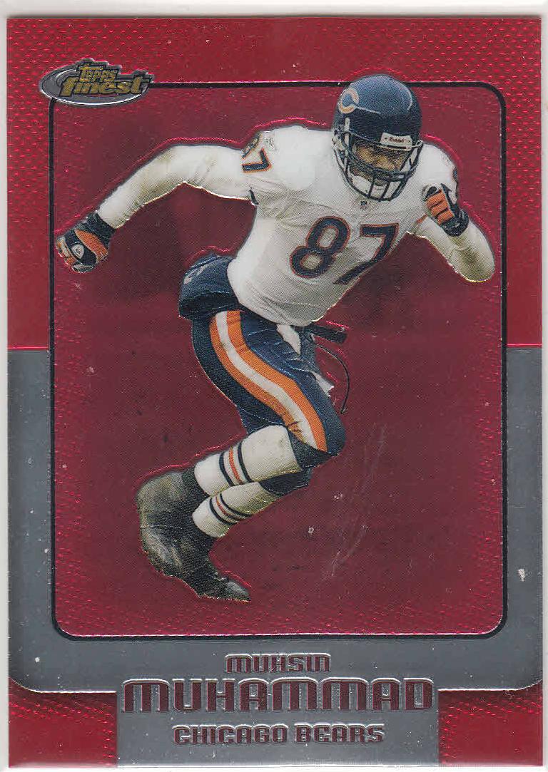 Muhsin Muhammad #1 Football Cards 2006 Topps Finest