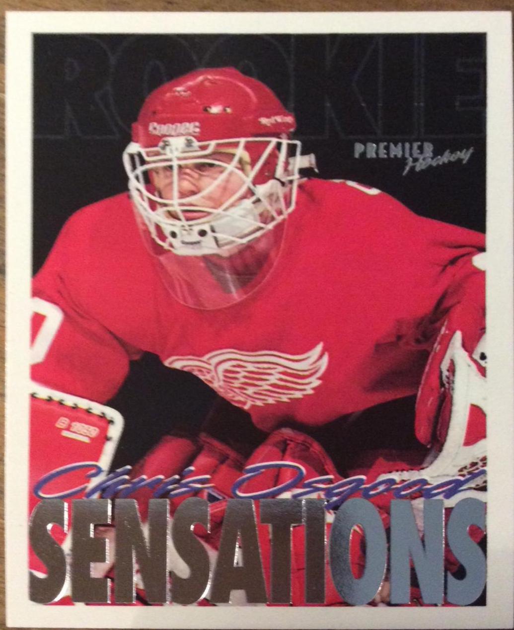 Chris Osgood #199 Hockey Cards 1994 Topps OPC Premier
