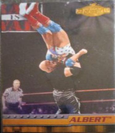Albert #30 Wrestling Cards 2001 Fleer WWF Championship Clash