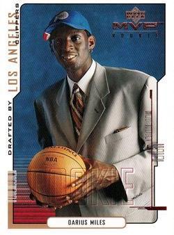 Darius Miles #202 2000-01 Upper Deck MVP Basketball