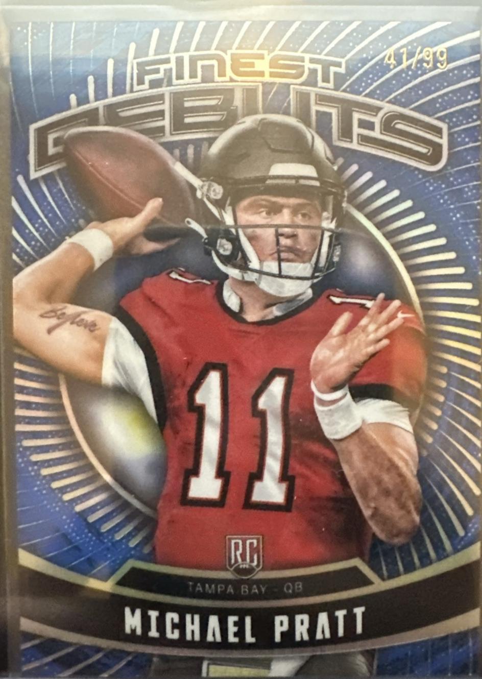 Michael Pratt [Blue Refractor] #D-17