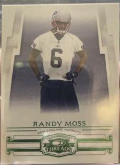 Randy Moss #111 2007 Panini Donruss Threads Football