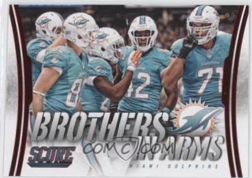 Miami Dolphins [Red] #BA-17