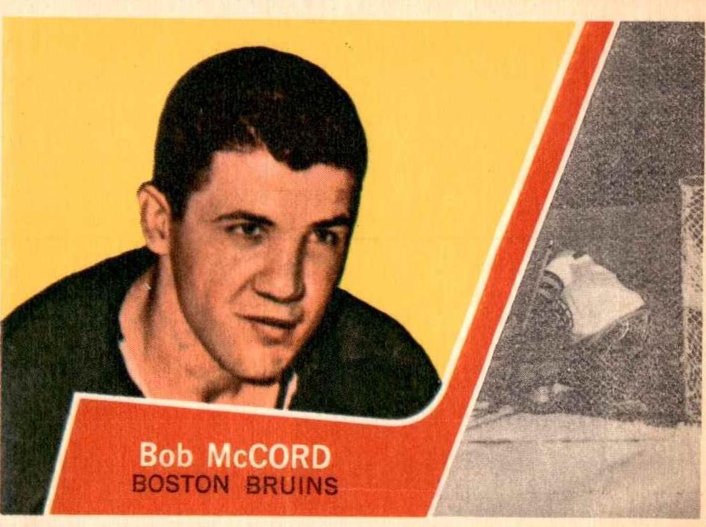 Bob McCord #6 Hockey Cards 1963 Topps
