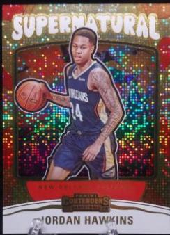 Jordan Hawkins #11 Basketball Cards 2023 Panini Contenders Supernatural