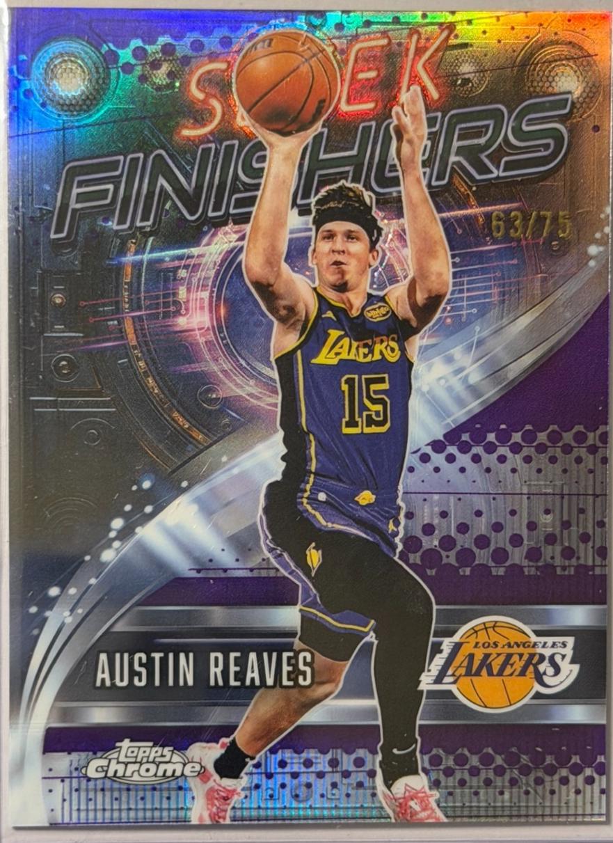 Austin Reaves [Refractor Purple Geometric] #SF-8