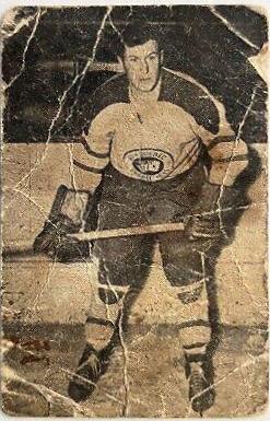 Jos. Crozier #43 Hockey Cards 1952 St. Lawrence Sales