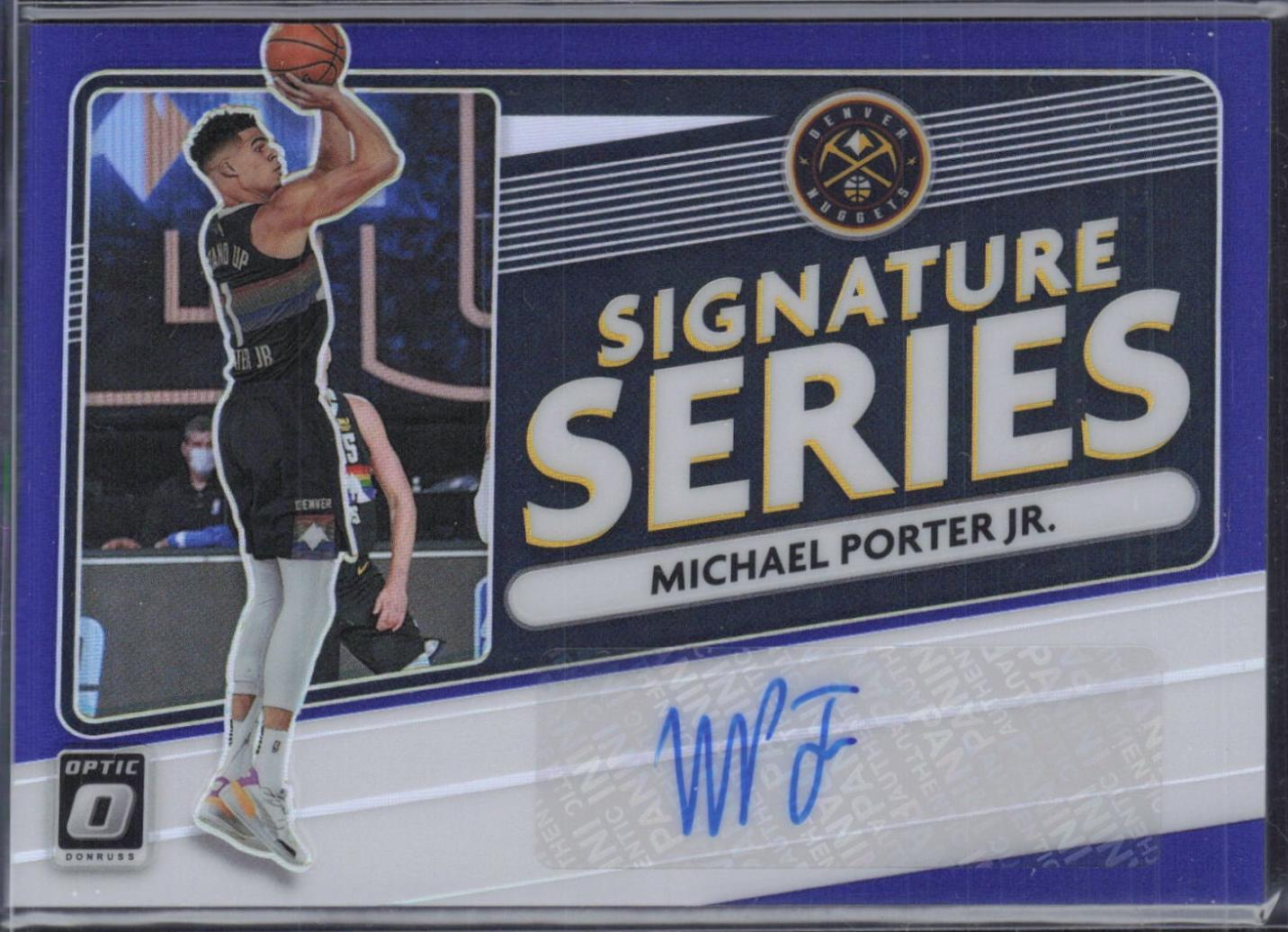 Michael Porter Jr. [Blue] #SS-MPJ