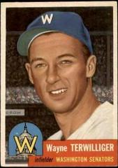 Wayne Terwilliger #159 Baseball Cards 1953 Topps Prices