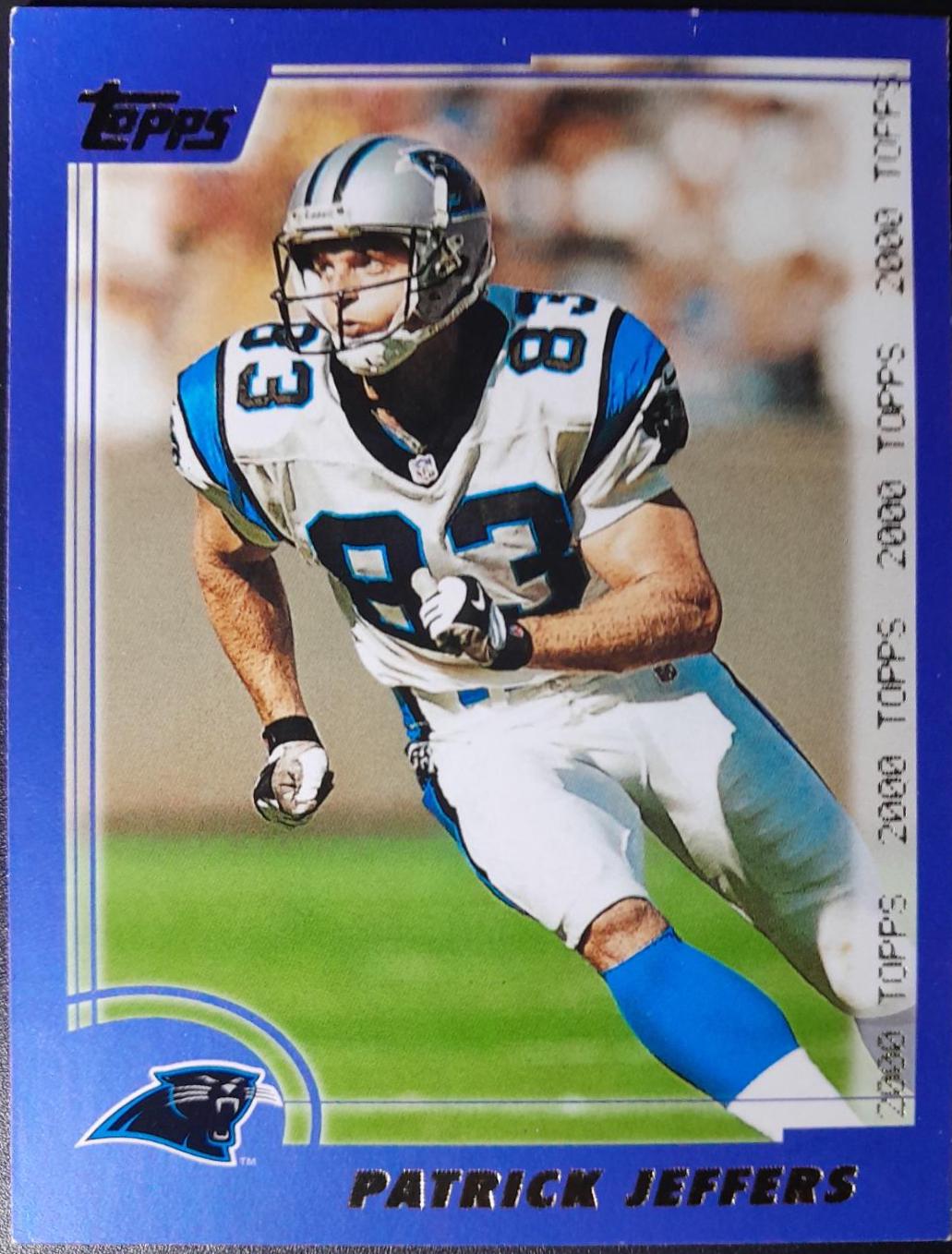 Patrick Jeffers #17 Football Cards 2000 Topps