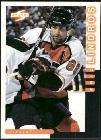 Eric Lindros #88 Hockey Cards 1997 Score